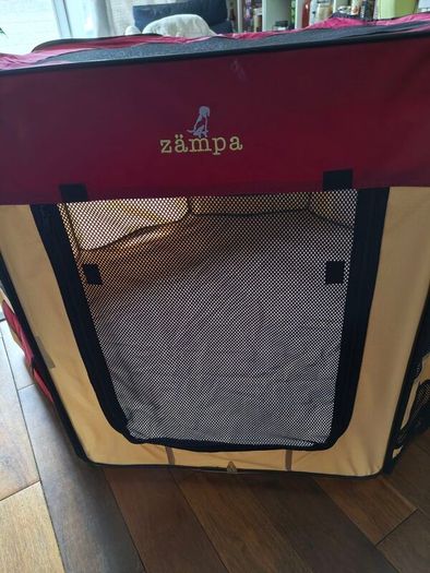 Zampa collapsible pet crate