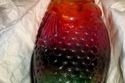 Rainbow trout large vintage fish bottle