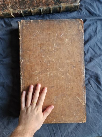 1711 Journals of Parliament Book. Huge Folio Size.