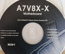 A7V8X-X Motherboard Desktop Pc Computer Dis