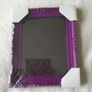 Slightly damaged pic frame. Could work as a Hallowen decoration. FTG. Image 2