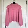 NEW George Pink Wool Blend Chunky Jumper M 12-14 Image 2