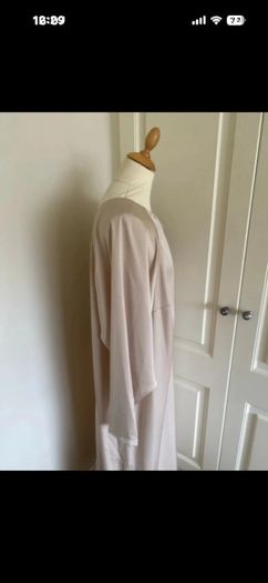 long oyster dress size 14 H&M - new