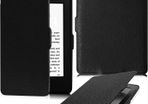 New Kindle Paperwhite 6'' (2018) Wallet Case Black