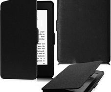 New Kindle Paperwhite 6'' (2018) Wallet Case Black