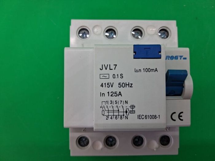 Postage - 3 x Circuit Breakers 125A 100mA 4P 230v - 415v