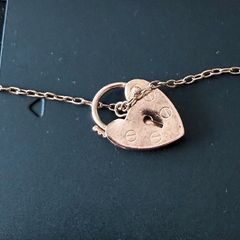 Gold heart vintage