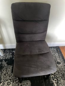 Upholstered Grey Dining Chair