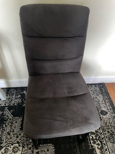 Upholstered Grey Dining Chair