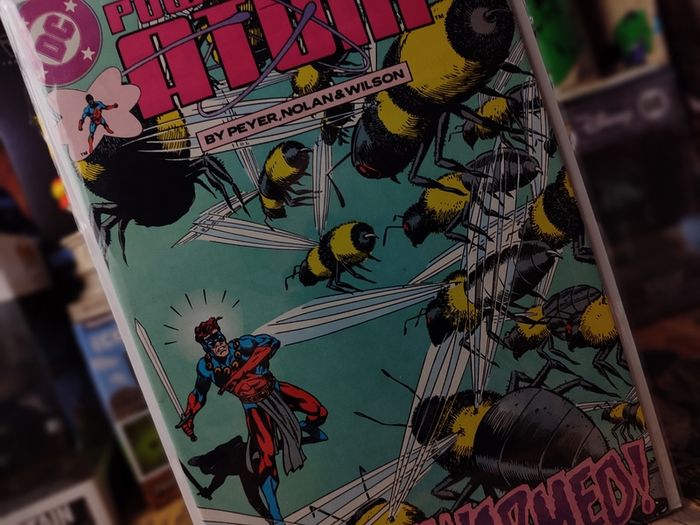 Power of the Atom ! Issue #17 ! Swarmed ! Copper Age Comic from 1989 ! By DC Comics !