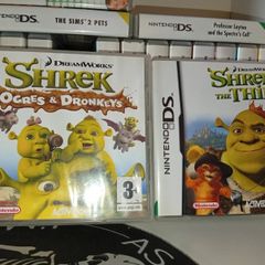 Nintendo ds dreamworks shrek the third + ogres and dronkeys
