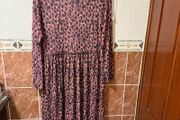 Numph Leopard Dress - Size UK14