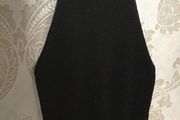 Black Halter Neck Top Size 12