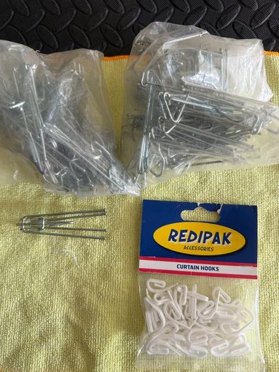 Old Style Heavy Metal Curtain Hooks