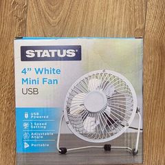 USB Mini Desk Fan.