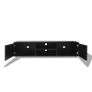 TV Cabinet High-Gloss Black 140x40.3x34.7 cm Image 5