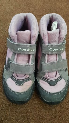 Quechua girls hiking shoes