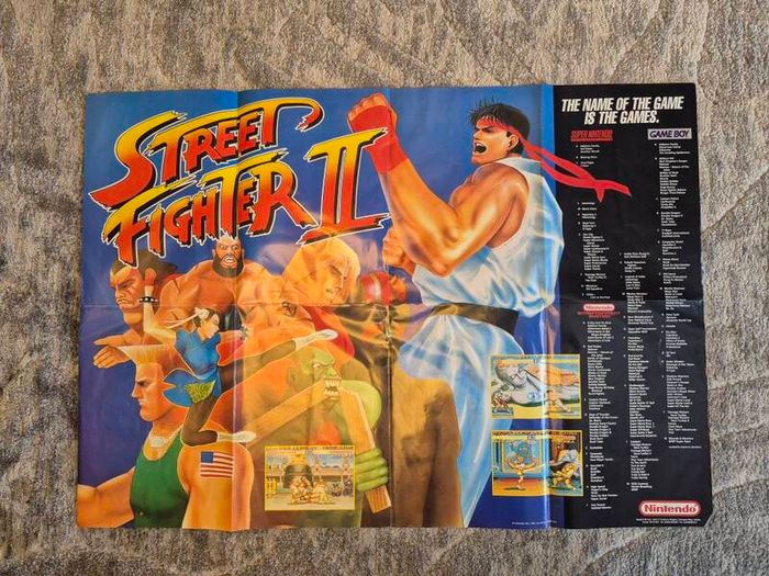 Super Nintendo Streetfighter 2 Console Boxed
