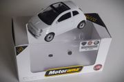 Diecast Model Fiat 500 2007 White - Collectable Motorama 1:43