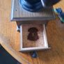 Brown vintage coffee grinder postage possible Image 4
