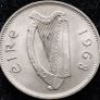 [#393] - Ireland 1968 | Irish 6p | Six Pence | Wolfhound | KM.13a | UNC Image 2