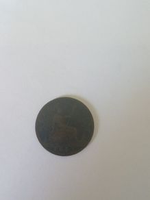 1862 english halfpenny