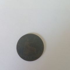 1862 english halfpenny