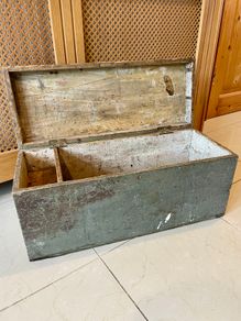 Vintage wooden Carpenters toolbox, Good Wexford Provenance