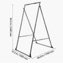 Multi-Functional Aerial Yoga Swing Stand Frame, 200kg Capacity, Adjustable Triangular Rig with EVA Foam, 4-Level Horizontal & 6-Level Vertical Adjustment Image 8