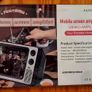 Screen Magnifier, Waterproof, Eye Protection Desktop Enlarger for Movies and Videos, new. Image 2