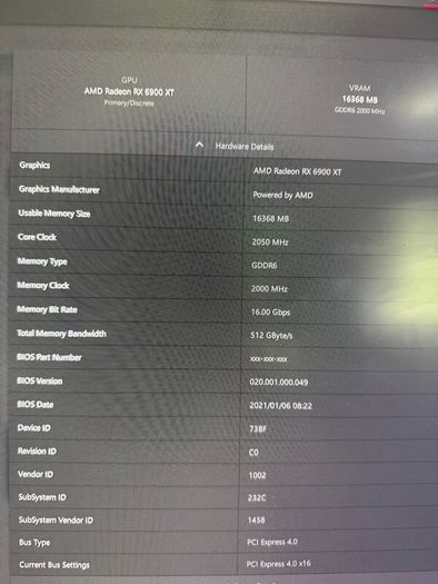 Amd Radeon Rx 6900 Xt