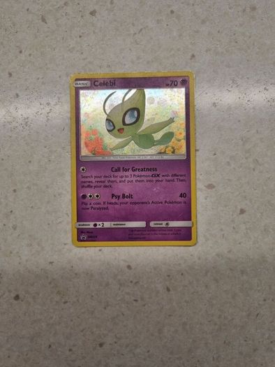 Celebi Holo Promo 2019 Pokemon Card from Sun and Moon