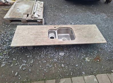 Reclaimed Kitchen Granite Countertop