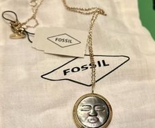 Fossil Mother of Pearl Necklace