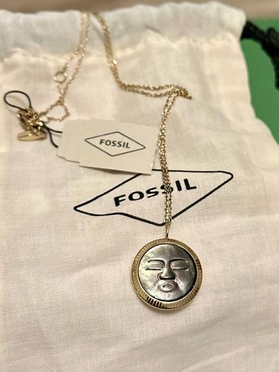 Fossil Mother of Pearl Necklace
