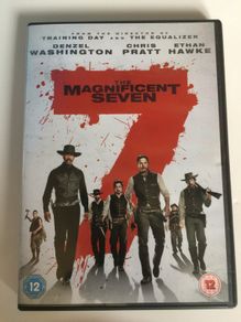 The Magnificent Seven [2016] Denzel Washington, Chris Pratt & Ethan Hawke [Movie DVD]