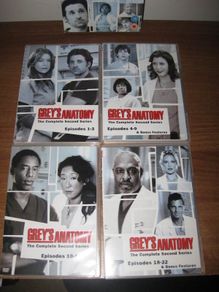 Greys Anatomy The Complete Second Series Box Set Age 15
