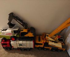 bruder and other trucks