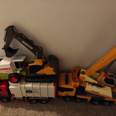 bruder and other trucks