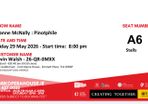 1x Joanne McNally Ticket - Cork Opera House - May 29th