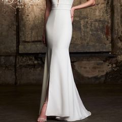 Mikaella by Paloma Blanca 2302 Wedding Gown