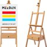 Frame Easel with Art Supply Storage Drawer Adjustable (60.75 inch) Solid Beech Wood Easel Stand for Artists (FREE SHIPPING) Image 2