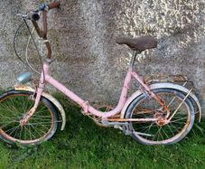 Old folding bike
