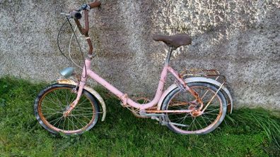 Old folding bike