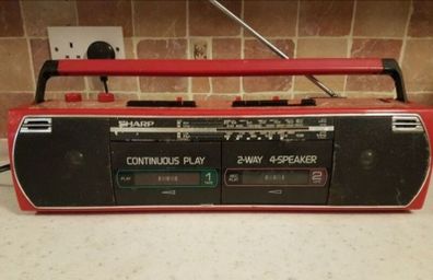 Sharp Boombox