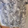 River Island Grey Snake Print High Neck Tiered Playsuit size UK10 EU36 Perfect condition Postage included Image 10