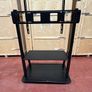 Large Tv / Video Conferencing Floor Cart With Shelves Image 5