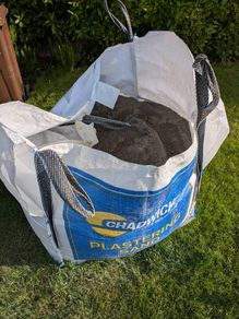 plastering sand