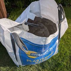 plastering sand