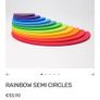 Grimm's Rainbow Semi Circles Image 2